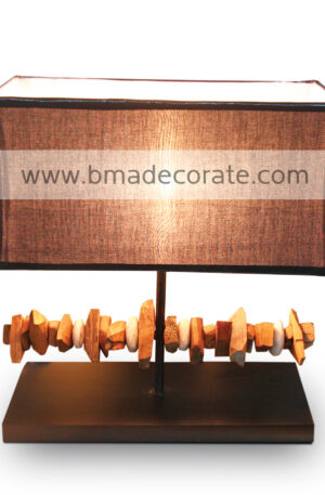 OLD WOOD LAMP
