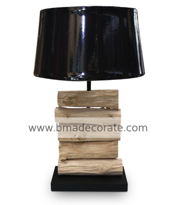 OLD WOOD LAMP