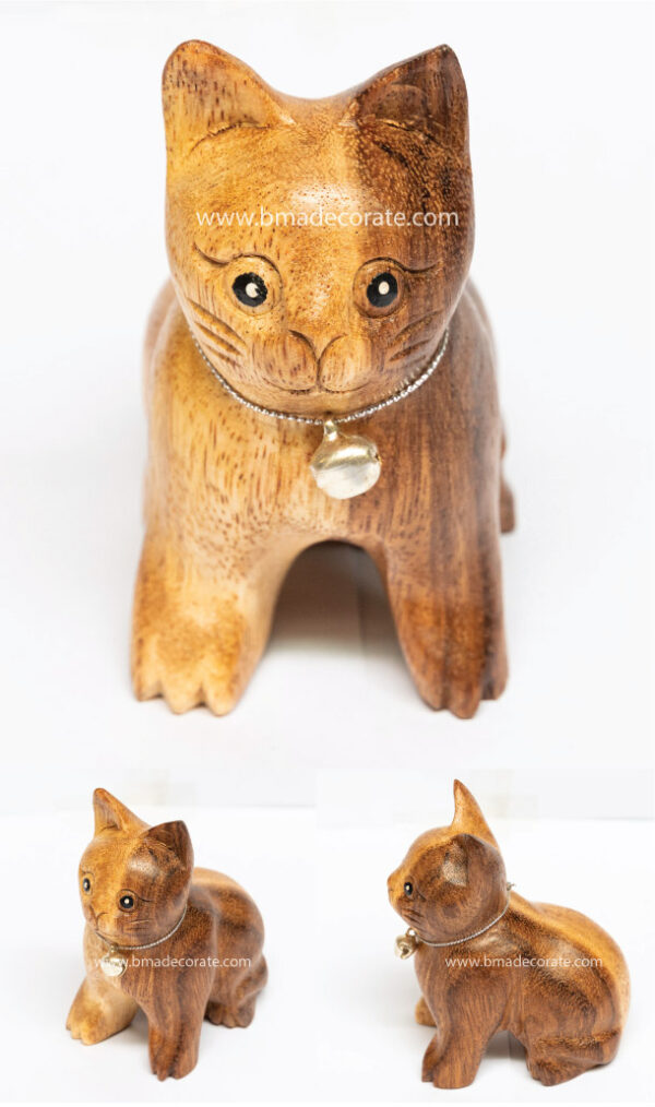 CAT WOODCARVING 02