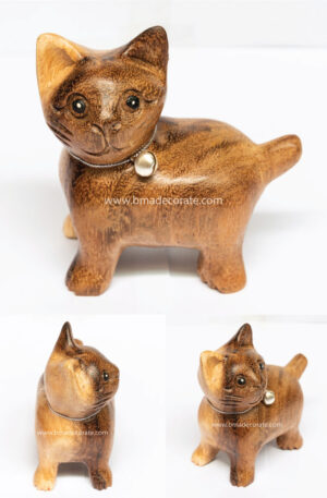 CAT WOODCARVING 03